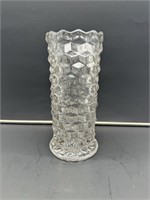 American Fostoria 8" straight sided vase