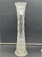 HTF American Fostoria 15" swung vase