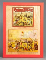 FRAMED CIRCUS PUZZLE
