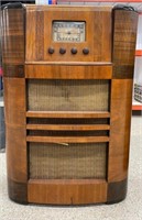 Marconi 215 Floor Radio (25"W x 11"D x 37"H).