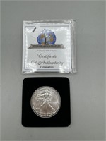 Certificate Of  Authenticity 2013 Silver Eagle