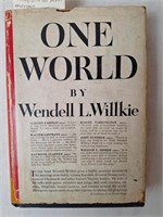 Wendell L. Willkie Signed Book