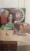 45 PLUS COUNTRY AND WESTERN LP ALBUMS