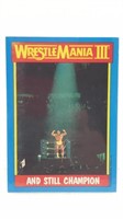 Scarce Card 1987 Topps Hulk Hogan