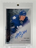 Morgan Rielly /999 Rookie Autographed Hockey Card