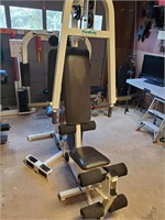 Parabody exercise weight machine