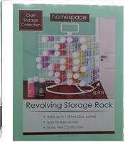 Craft Paint Revolving Storage Rack