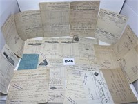 Old letterhead/invoice collection