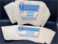 Dainty miss broom advertising Ramseur