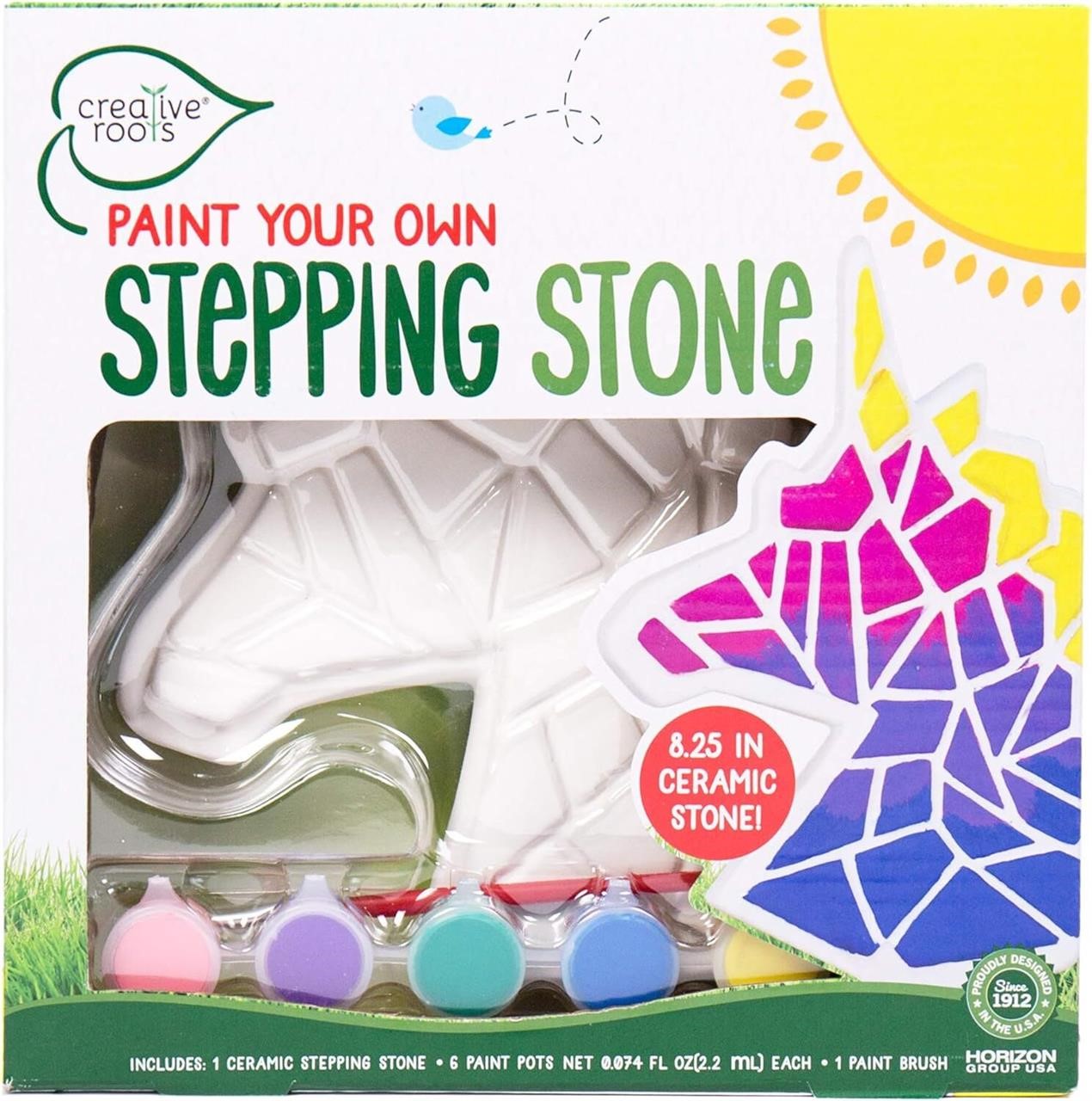 Creative Unicorn Mosaic Stepping Stone Kit