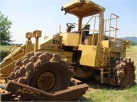 (65)1989 Cat 815B Padfoot Vibratory Roller,