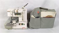Elna Overlock Machine with Sewing Supplies