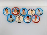 1962/63 Salada Tea Baseball (9 Different Coins)