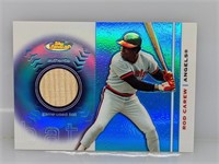 2003 Topps Finest Rod Carew Relic #FRB-RC