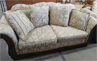 Upholstered couch