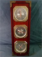 Vintage Style Thermometer, Barometer Hygrometer