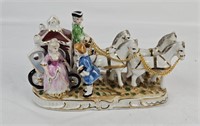 Vintage Ceramic Horse & Carriage