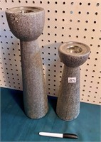 2 CANDLE STANDS