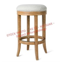 Maven Lane Eva Round Backless Swivel Stool