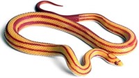 Yitaocity Realistic Rubber Fake Corn Snake Toy for
