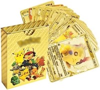 110 PCS TCG Cards Gold Foil Card Assorted Cards TC
