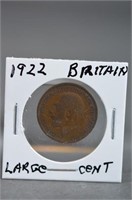 1922 Britain Large Cent