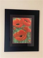 Framed tulip print