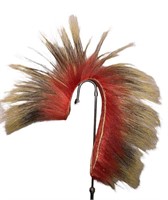 Native American Sioux Porcupine Fur Hair Roach