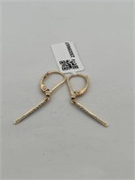 10KT Yellow Gold Woman's Earrings