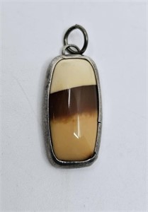 Sterling Silver 925 Pendant whit Stone
