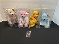 Beanie Babies with Cases