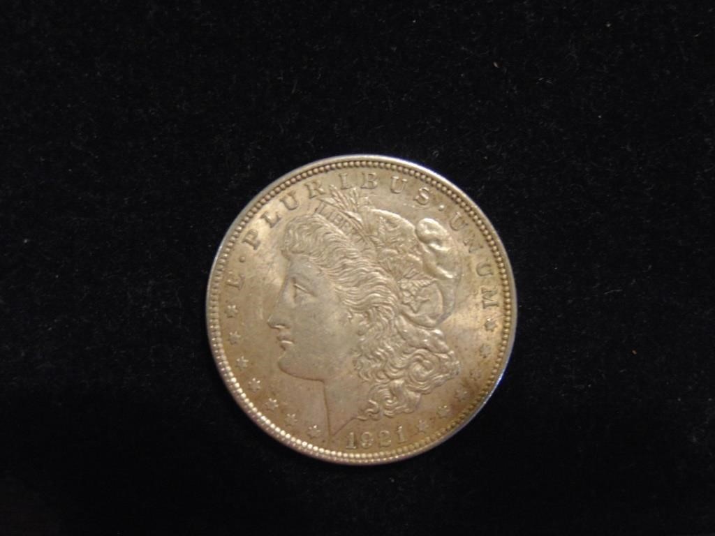 1921 Morgan Silver Dollar