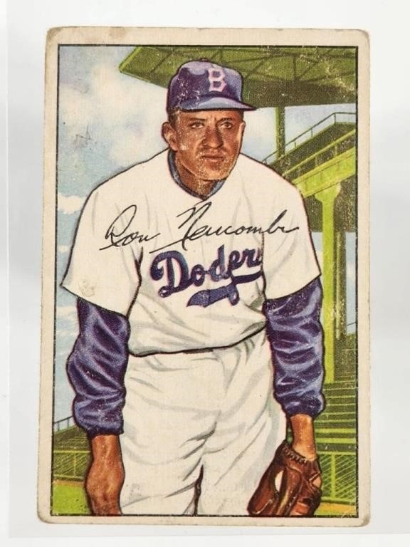 1952 BOWMAN #128 DON NEWCOMBE