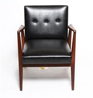 Jens Risom Mid-Century Upholstered Arm Chair
