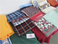 Fabric, quilt books, quilt kits, quilt squares