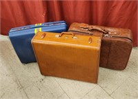Vintage luggage hard cases