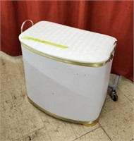 Vintage Laundry Bin - Measures 21"x13"x20"