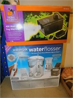 WATERPIK WATER FLOSSER, FOG MACHINE
