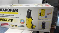 Karcher Electric Pressure Washer 1600 PSI, appears