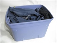 Tub Of Miscellaneous Military Clothing Some New
