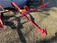 ONE BOTTOM PULL BEHIND PLOW,  STEEL,