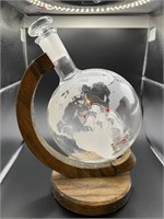 Unusual Ship in a Bottle Whiskey Decanter