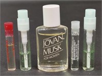 Elizabeth Arden Green Tea, Jovan Musk Perfumes
