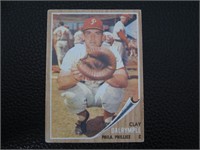 1962 TOPPS #434 CLAY DALRYMPLE PHILLIES