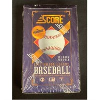 Factory Sealed 1993 Score Baseball Wax Box
