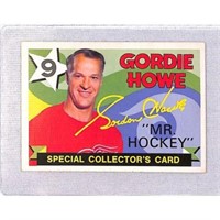 Opc Gordie Howe Mr. Hockey Card Crease Free