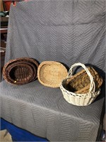 Wicker baskets  (at#31a)