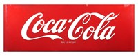 Large COCA COLA Sled Sign
