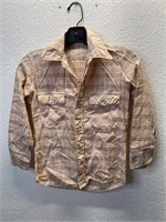 Vintage Montgomery Ward Plaid Shirt