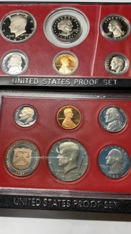 1979 & 1982 US Mint Proof Sets